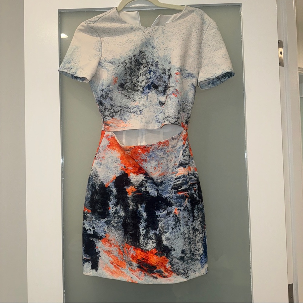 bec + bridge Multicolor Abstract Mini Dress